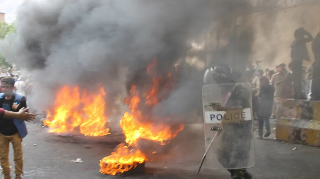 Demonstrace proti postupu šíitů v Jemenu