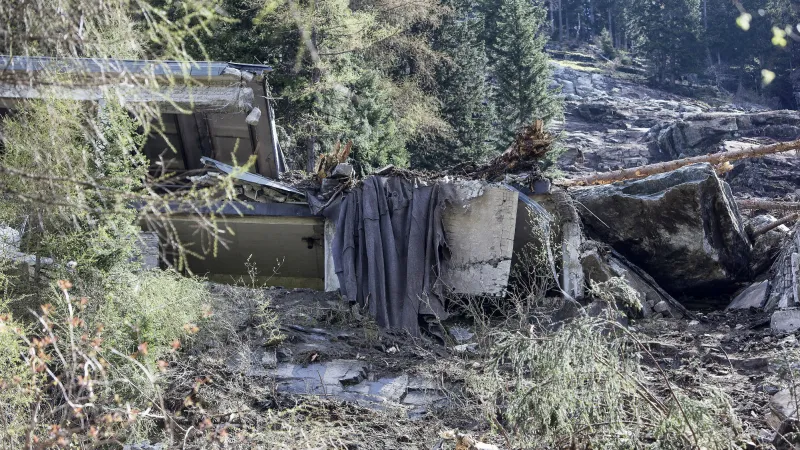 Sesuv zablokoval důležitou silnici v Rakousku