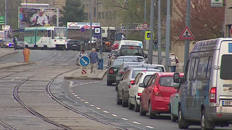 Uzavírka zkomplikovala brněnskou dopravu
