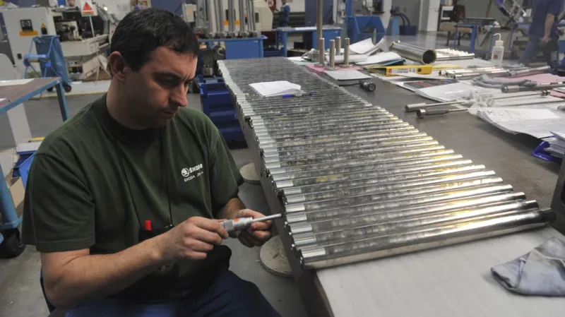 Výroba v podniku Škoda Plzeň