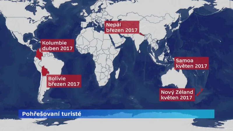 Pohřešovaní turisté