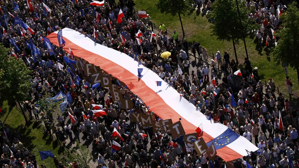 Protivládní protesty v Polsku