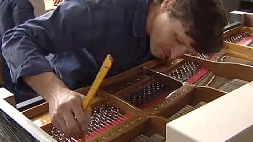 Výroba klavíru