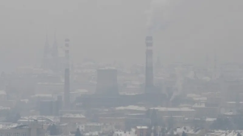 Smog nad Brnem