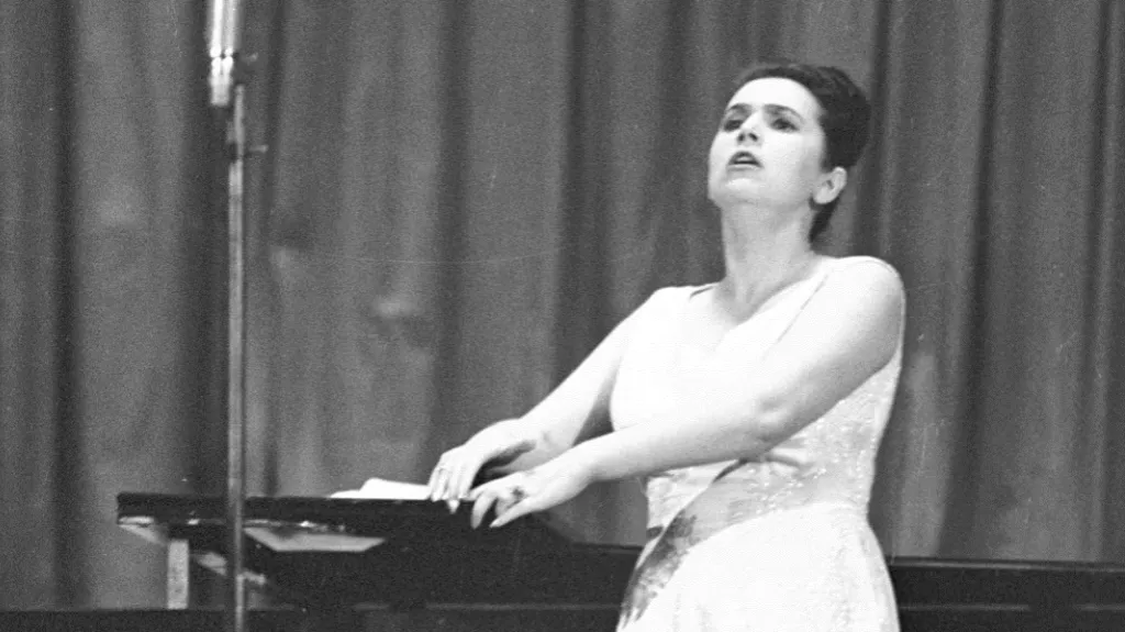 Galina Višněvská na Pražském jaru 1965