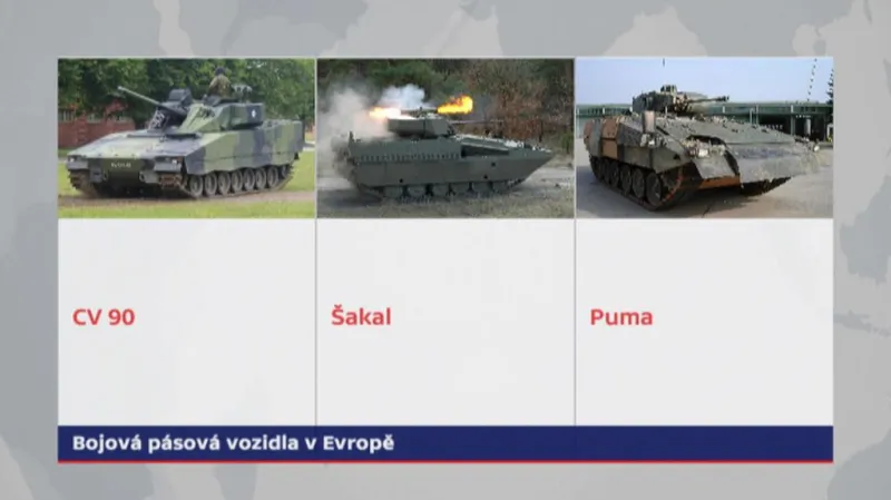 Varianty budoucích obrněnců české armády