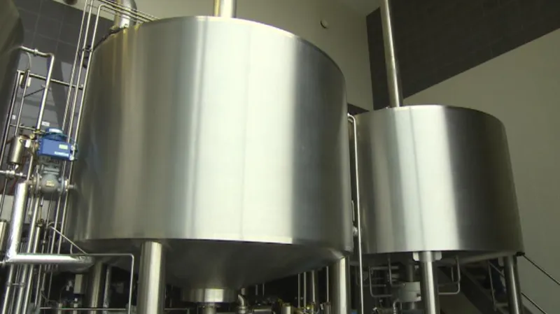 Vybavení pivovaru v Chotěboři