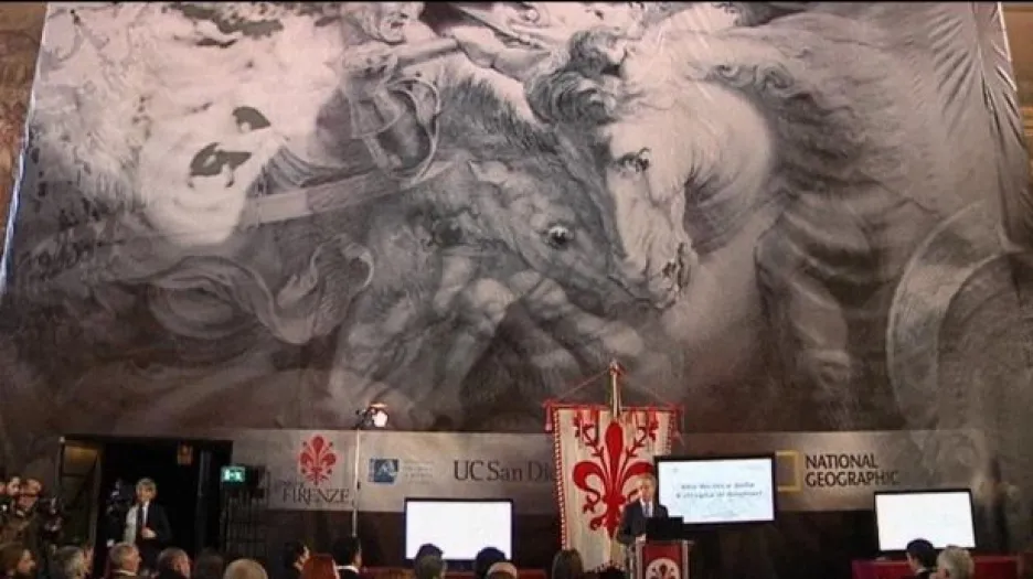 Nález ztracené fresky Leonarda da Vinciho