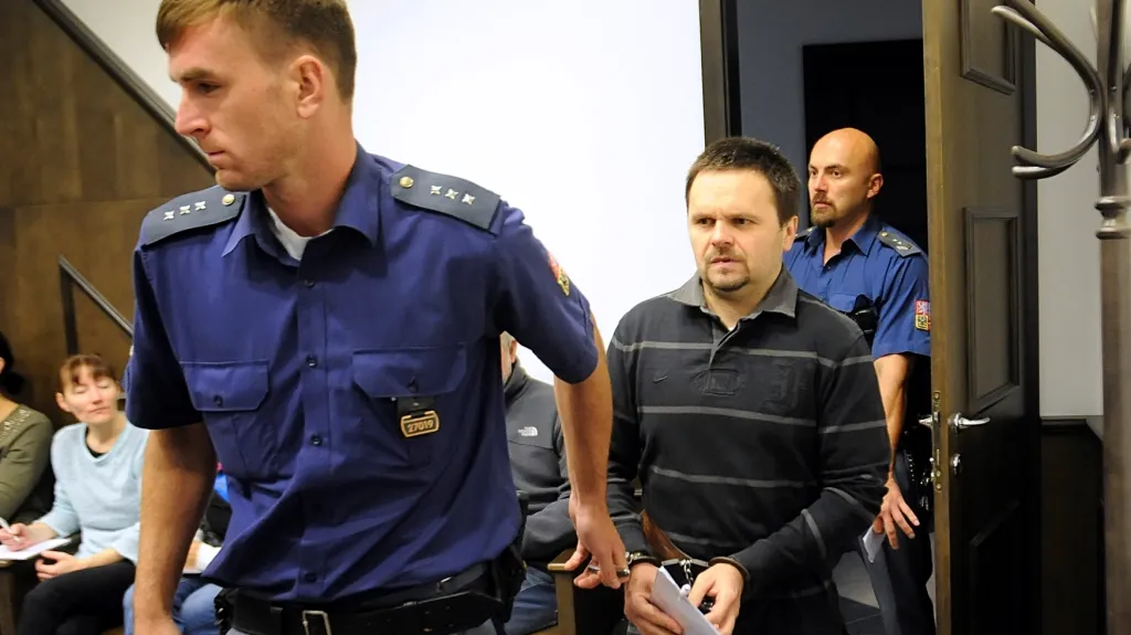 Miloš Straka před žďárským soudem