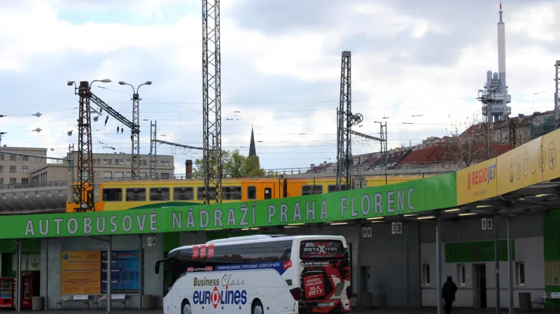 Autobus Eurolines na Florenci