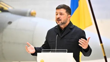 Ukrajinský prezident Volodymyr Zelenskyj na snímku z května 2026