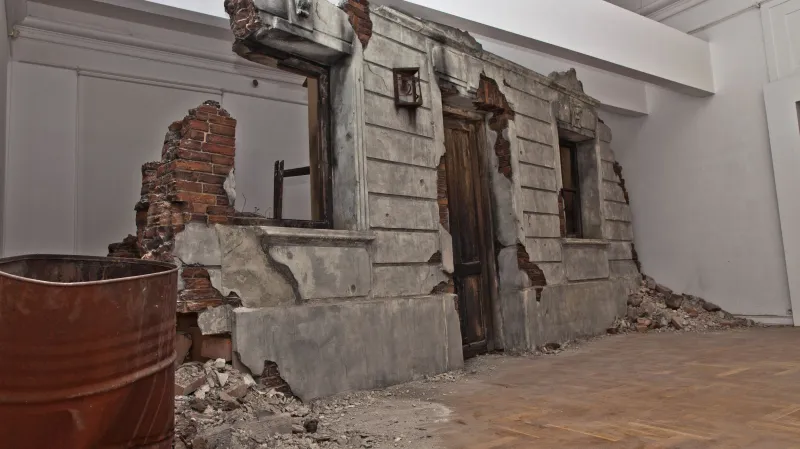 Z výstavy Partie: dílo Roberta Kusmirowského