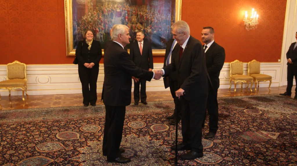 Miloš Zeman a Stephen King