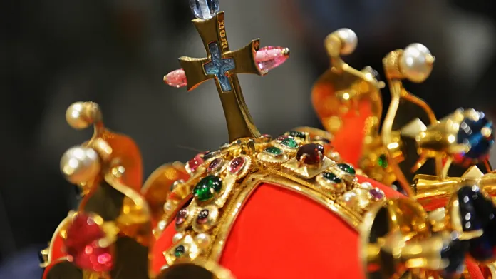 Kopie svatováclavské koruny je vystavena v Českých Budějovicích