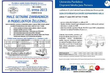 AVÍZO: Dopravní fakulta připravila letní školu technologie a řízení dopravy