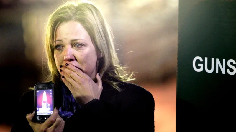 Zármutek po střelbě v Newtownu