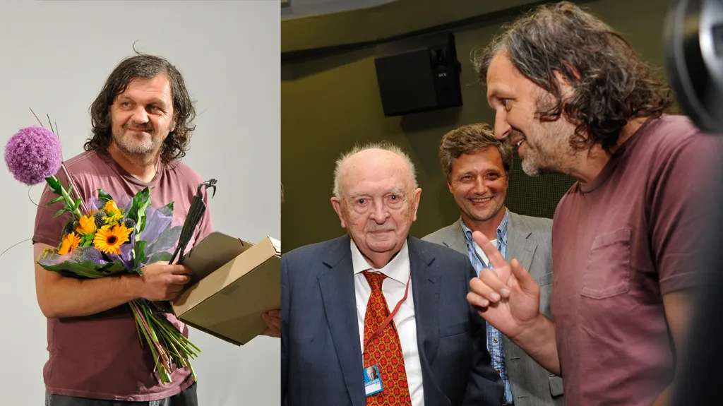 Emir Kusturica s Otakarem Vávrou
