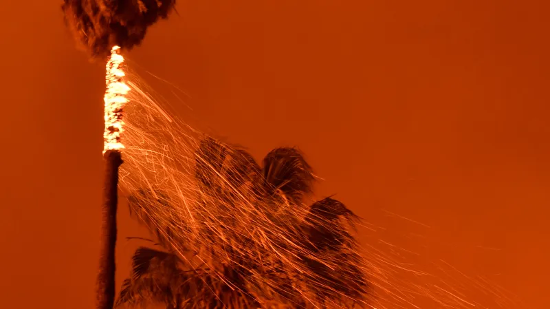 Požáry v Kalifornii