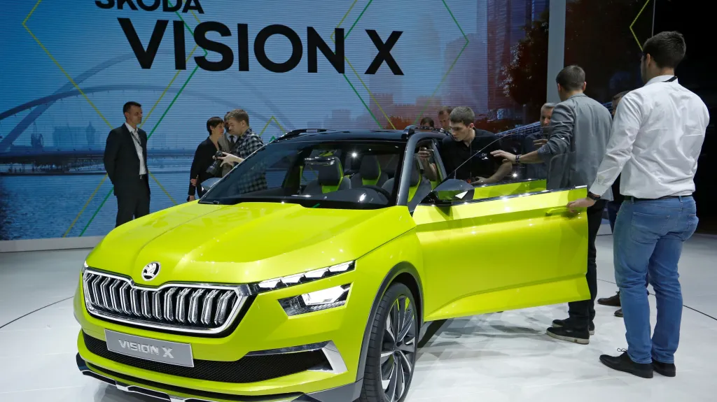 Škoda Vision X na ženevském autosalonu