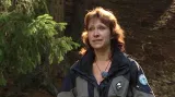 Pracovnice NP Šumava Zuzana Mašková