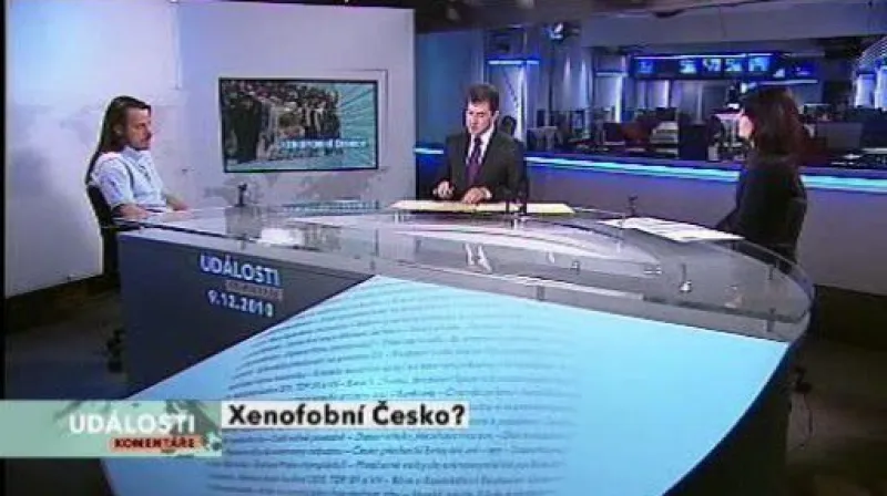 Události, komentáře o českém vztahu k menšinám