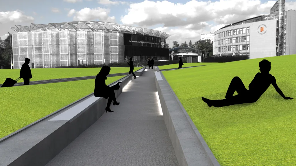 Na kraji zapuštěných chodníků se bude dát sedět