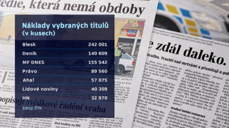 Náklady českých deníků