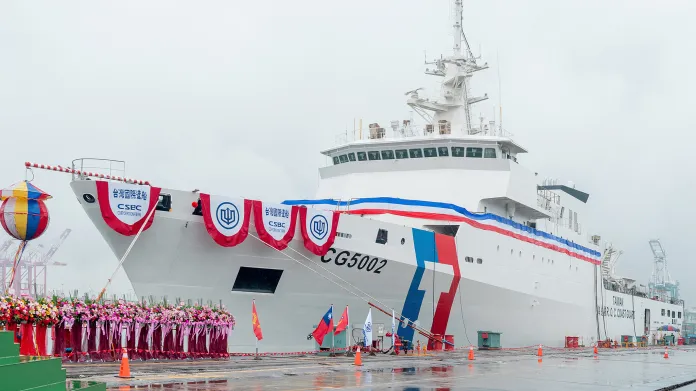 Loď tchajwanské pobřežní stráže třídy Ťia-I