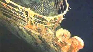 Část vraku Titaniku