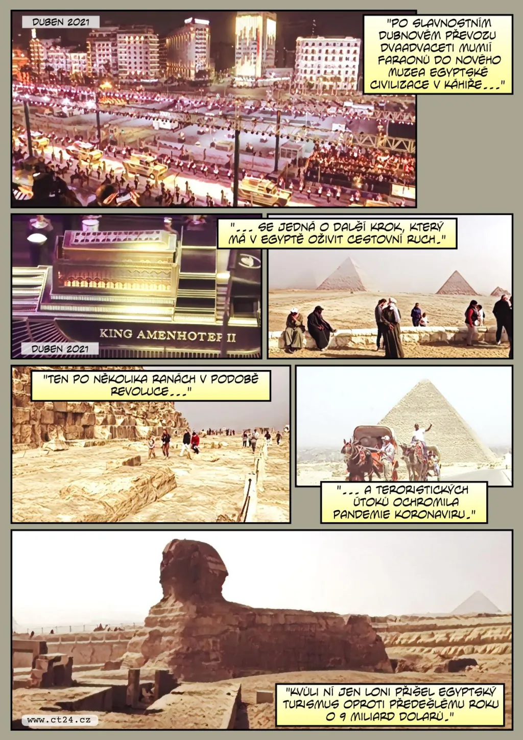 V Egyptě otevřeli prastarou Alej sfing