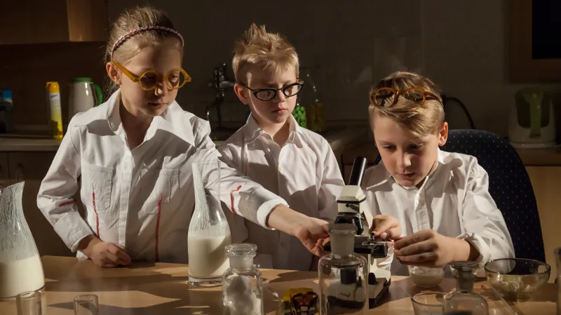 Při vaření zkoumáme složení potravin