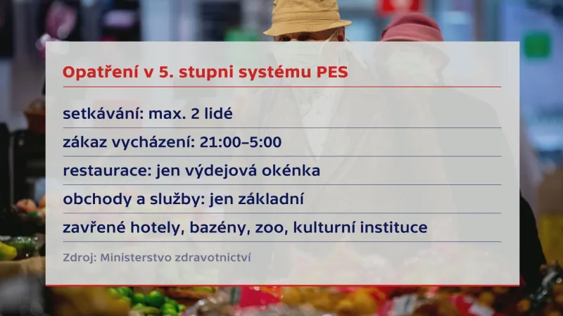 Opatření v 5. stupni PES