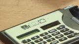 Kalkulačka s logem ESF
