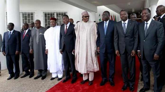 Lídři států západoafrického hospodářského společenství