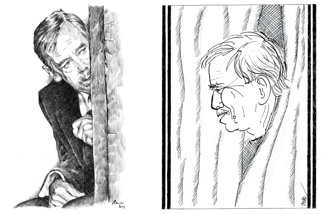 Vlevo: Miroslav Vomáčka (ČR), vpravo: Pavel Vobr (ČR)