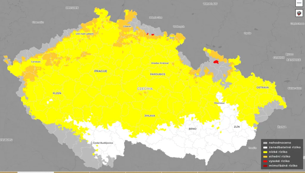 Hrozba mrazu pro pšenici ozimou v úterý 23. dubna 2024
