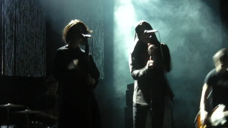 Kapela Luno na křtu nového EP Litato v Paláci Akropolis.