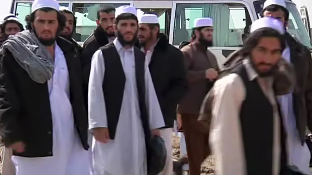 Propuštění afghánští vězni
