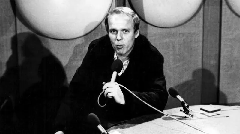 Radomír Kos při natáčení Manželského pětiboje (1984)