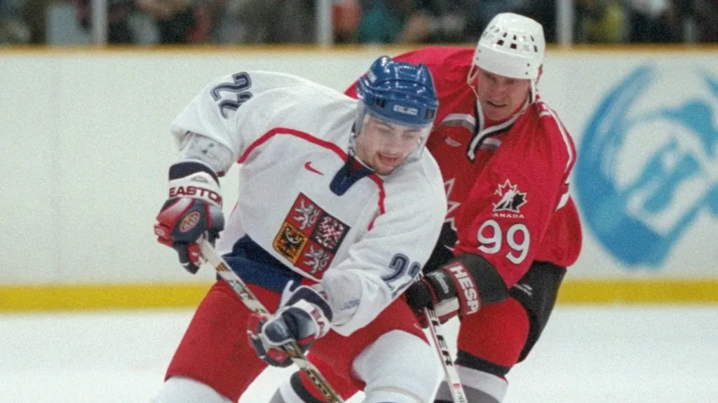David Moravec a Wayne Gretzky
