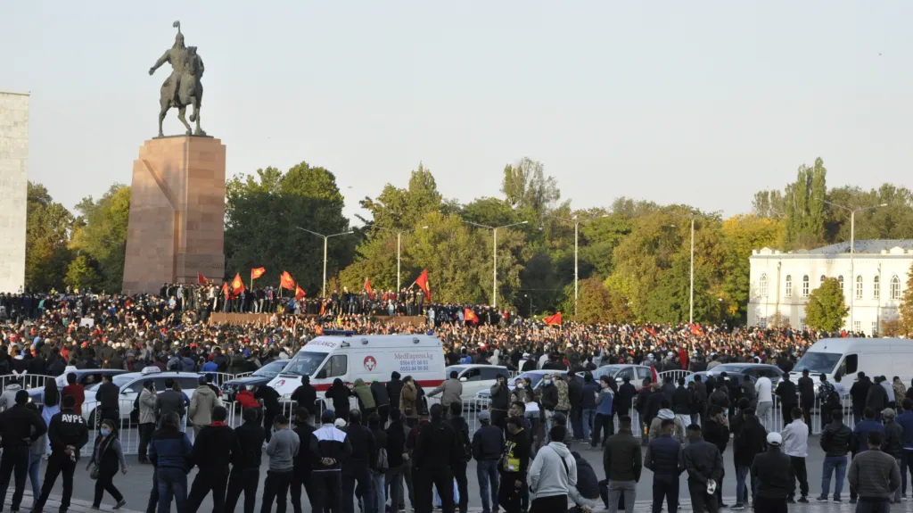 Protivládní protesty v Kyrgyzstánu