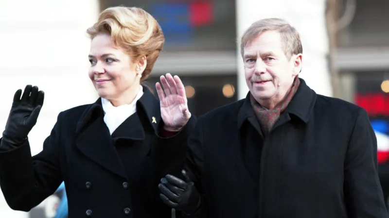 Václav Havel a Dagmar Havlová