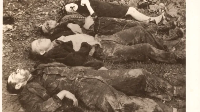Čtyři obyvatelé Vařákových pasek zavraždění gestapem v květnu 1945