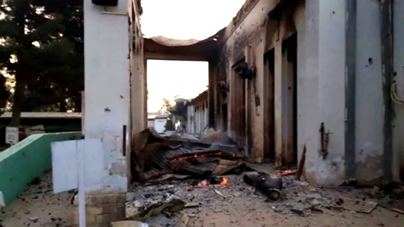 Nemocnice MSF v Kunduzu po náletu