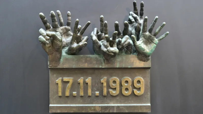 Lidé si připomínají 17. listopad 1989