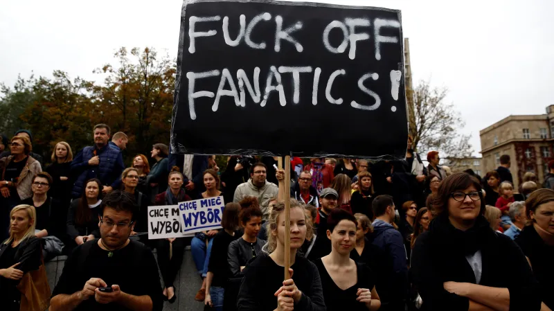 Takzvané černé protesty v Polsku