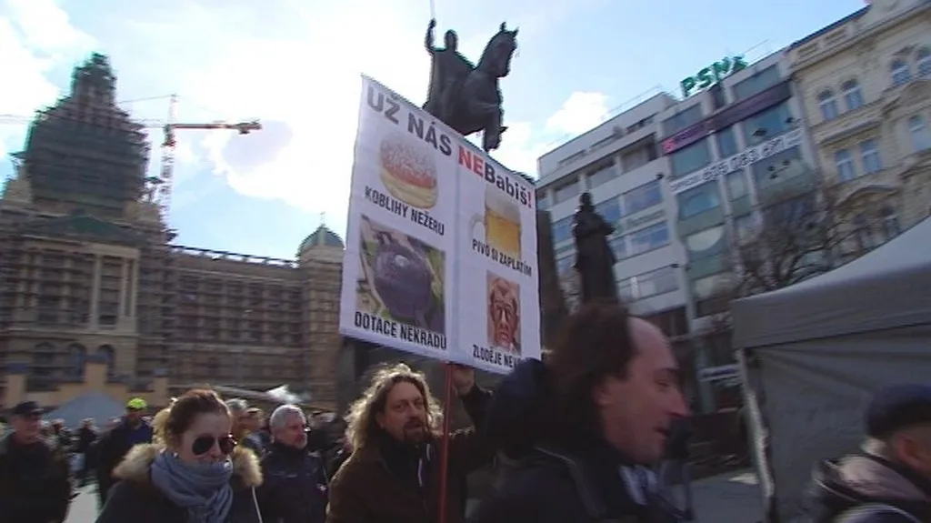 Demonstrace proti EET
