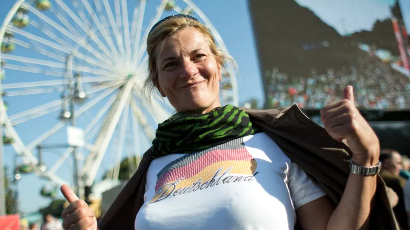 Oslavy 25. výročí Německého znovusjednocení