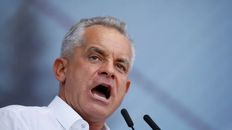 Oligarcha a šéf Demokratické strany Vlad Plahotniuk