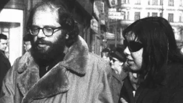 Vladimíra Čerepková a Allen Ginsberg v roce 1965